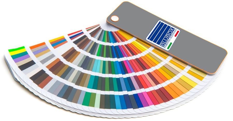 Mazzetta colori RAL Blubox